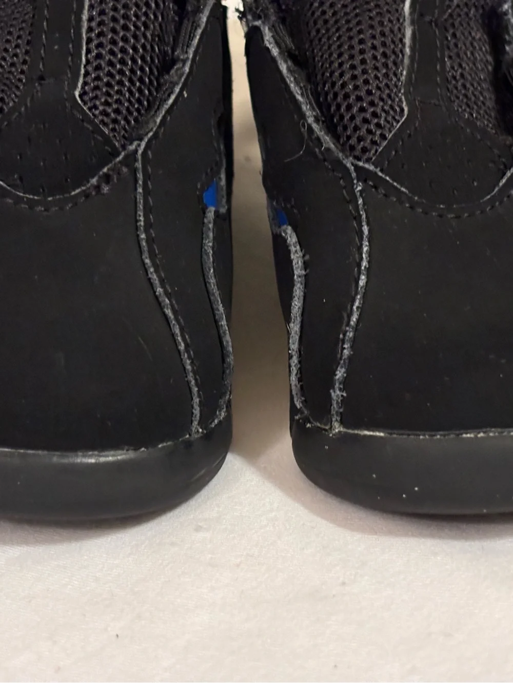 Nike Air Jordan True Flight Youth Black Sneakers Size 10C 343797-042 No laces